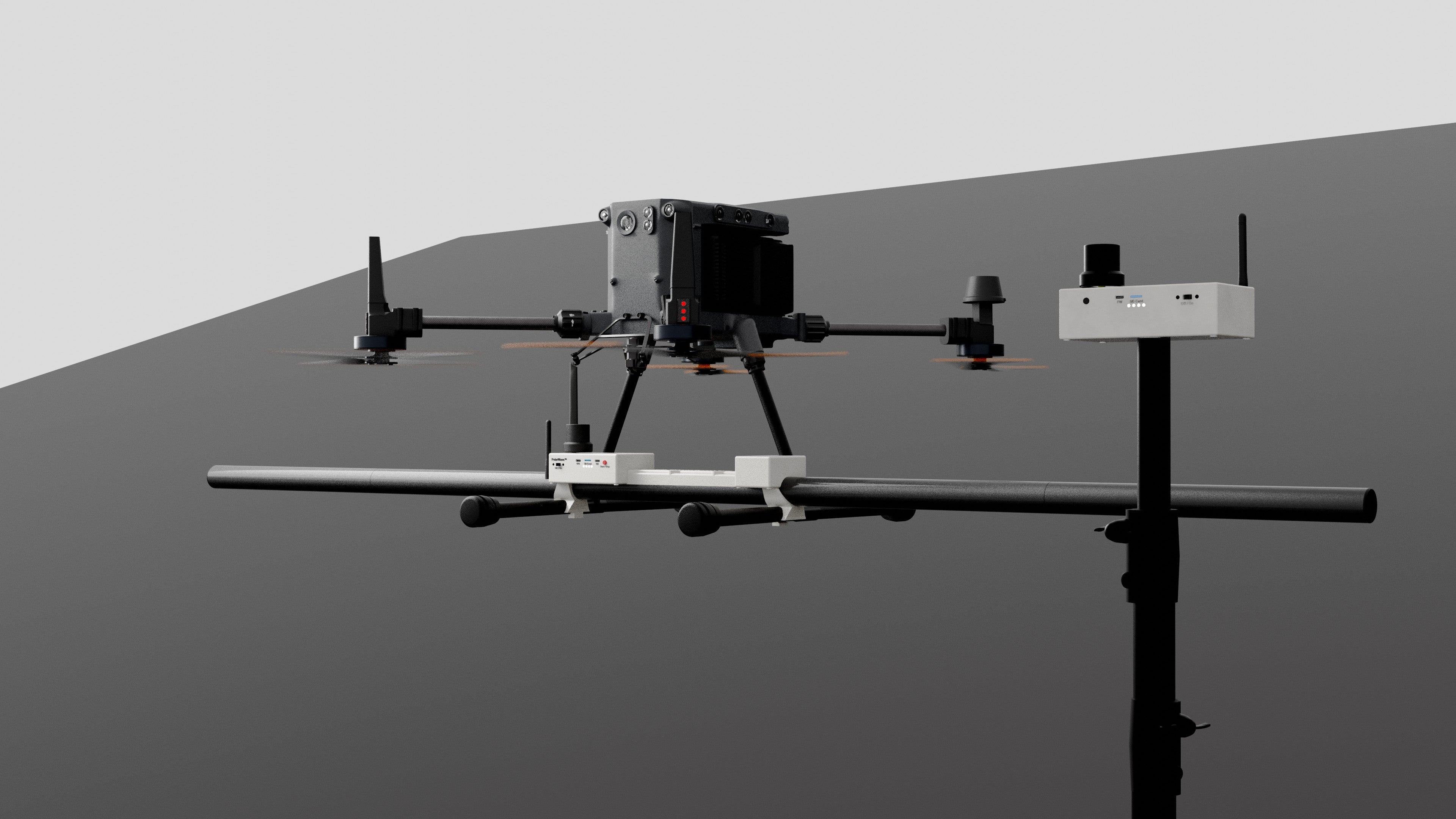PolarWave DroneRover Enterprise Magnetometer RTK 5 Sensor unit