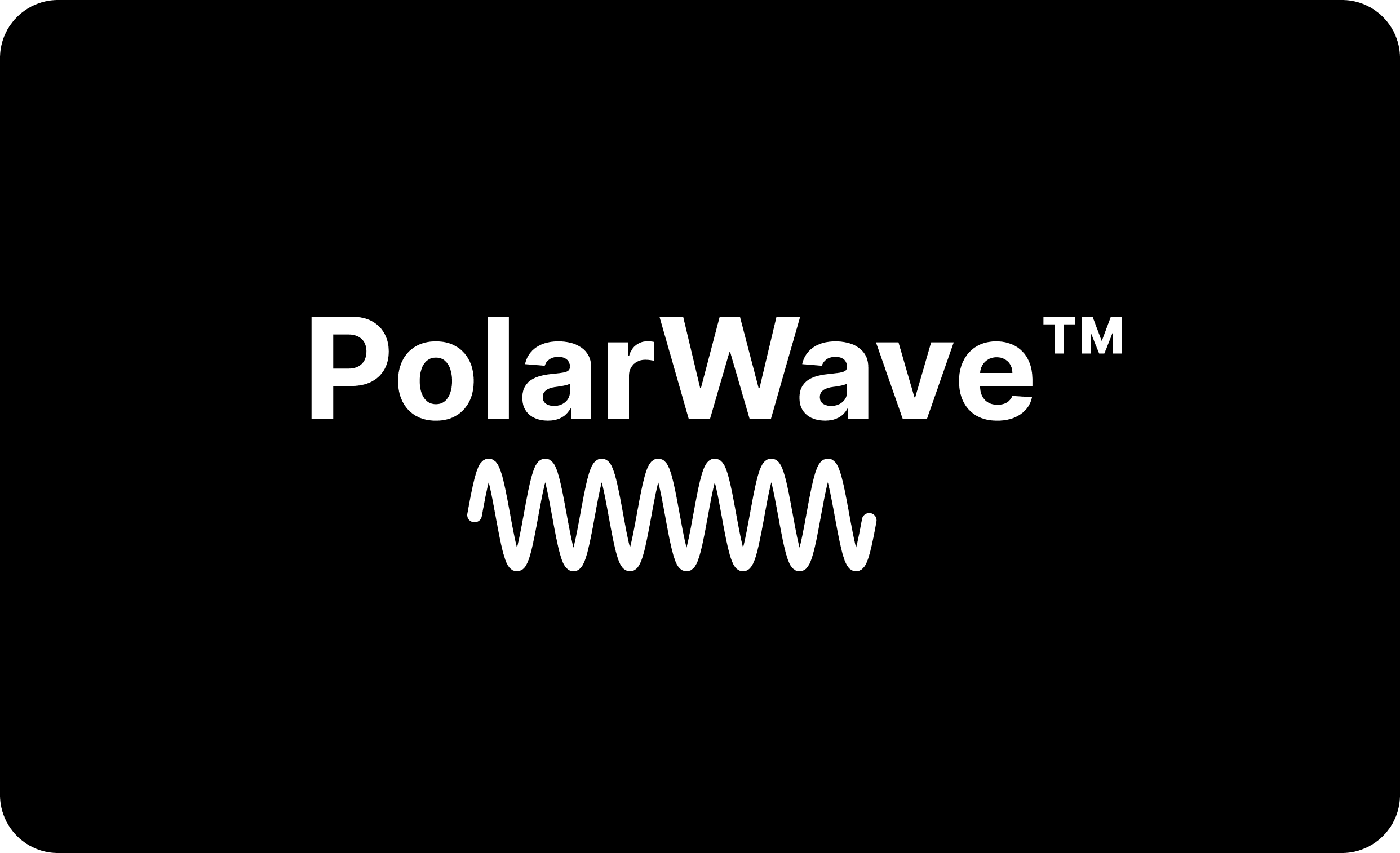 PolarWave Logo Black